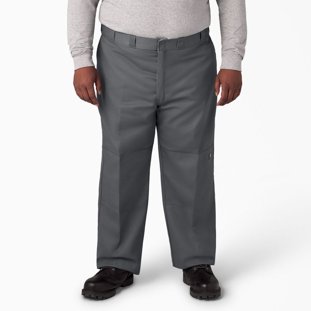 Loose Fit Double Knee Work Pants Charcoal Gray Dickies 50×32